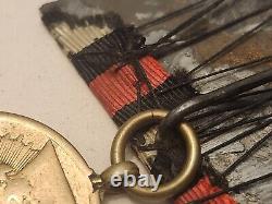 WWI Germany. Medals bar Franco-Prussian war & 100th Kaiser I