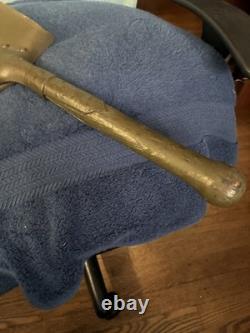 WWI Gouvy 1906 marked Entrenching Tool Withcanvas Sleeve. Possibly French