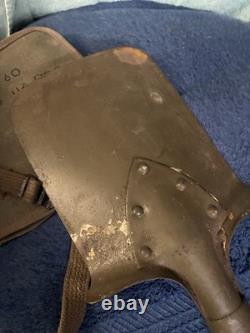WWI Gouvy 1906 marked Entrenching Tool Withcanvas Sleeve. Possibly French