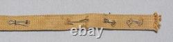 WWI Hate Belt, 15 Insignia and Buttons, Australian, British, German and US
