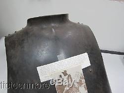 WWI IMPERIAL GERMAN ARMY STEEL COMBAT BODY ARMOR BREAST PLATE