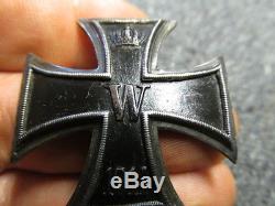 Wwi Imperial German Iron Cross 1st Class-scarce Variation-original-vaulted
