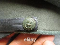 Wwi Imperial German Marine Infantry Visor Cap-original-very Scarce-nice Conditin