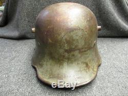 Wwi Imperial German Model 1917 Helmet-original & Untouched