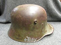 Wwi Imperial German Model 1917 Helmet-original & Untouched