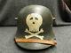 WWI IMPERIAL GERMAN MODEL 1918 HELMET With PAINTED FREIKORPS INSIGNIA