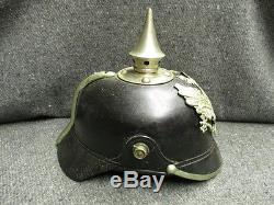 Wwi Imperial German Prussian M1915 Pickelhaube Helmet