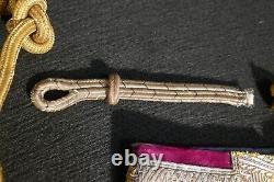 WWI Imperial Austria Hungary Dress Uniform Parts Aiguillette Cuffs Collar Boards
