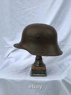 WWI Imperial German Army Trench Helmet M17 World War One