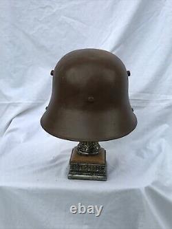 WWI Imperial German Army Trench Helmet M17 World War One