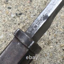 WWI Imperial German Butcher Bayonet Knife Sword By Simson & Co. Suhl