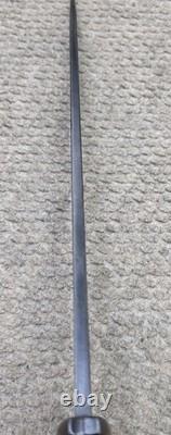WWI Imperial German M1898 Gewehr 98 Mauser Bayonet Turkish Modified Haenel