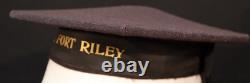 WWI Interwar USN Navy Service Type Sailors Flat Cap S. S. FORT RILEY Tally