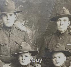 WWI KIA USMC RPPC 47 Co. 5th MARINES BELLEAU WOOD HILL 142 GORDON ODONNELL PHOTO