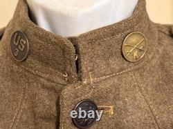 WWI K troop, 3rd Cavalry Regt, 3rd CORPS. M1917 British Contract Service Coat