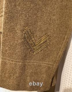 WWI K troop, 3rd Cavalry Regt, 3rd CORPS. M1917 British Contract Service Coat