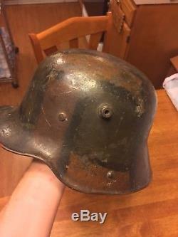 WWI M17 German Camo Helmet