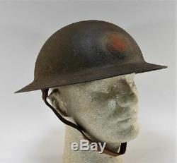 WWI M1917 American 5th Marines Painted Helmet usmc