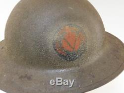 WWI M1917 American 5th Marines Painted Helmet usmc