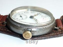 Wwi Military Borgel Trench Wrist Watch