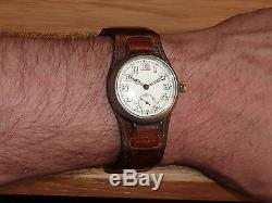 Wwi Military Borgel Trench Wrist Watch