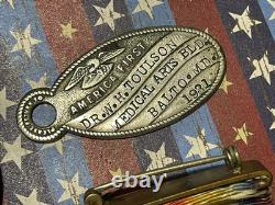 WWI Medal/ID Group to Medical Corps Officer from Maryland Fought with British RA