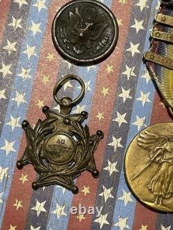 WWI Medal/ID Group to Medical Corps Officer from Maryland Fought with British RA
