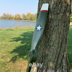 WWI Military Aircraft Airplane Wooden Propeller Home Decor