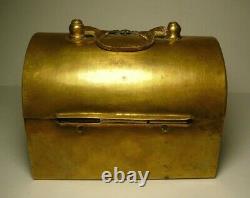 WWI Military Box Imperial Russia Crown Copper