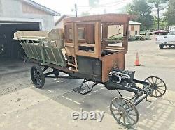 WWI Model T TT Ford Troop Carrier Truck Antique, War, Military