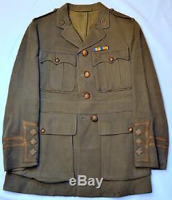 WWI NAMED IDENTIFIED CAPTAINS UNIFORM GROUP With DOCUMENTS 1918 MEDICAL CORP MD