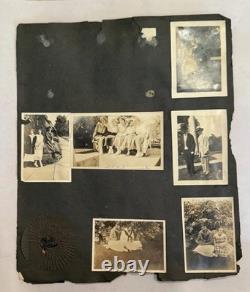 WWI Named Military Scrapbook Page 24 Original Photos 110th Infantry Soldier