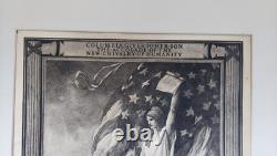 WWI Named Soldier Served With Honor Died In The Service Presidential Certificate