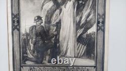 WWI Named Soldier Served With Honor Died In The Service Presidential Certificate