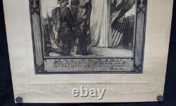 WWI Named Soldier Served With Honor Died In The Service Presidential Certificate