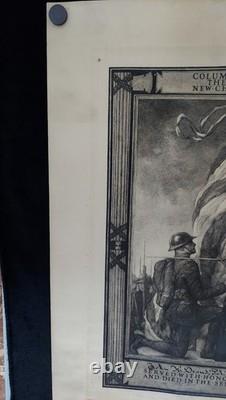 WWI Named Soldier Served With Honor Died In The Service Presidential Certificate