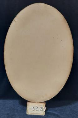 WWI Named Soldier Tinted Photo Frame Convex Glass Co. D 357th Inf. 90th Div