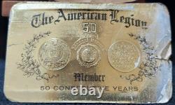 WWI Named Soldier Tinted Photo Frame Convex Glass Co. D 357th Inf. 90th Div