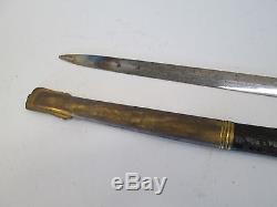 Wwi Or Before European Austrian Officers Export Sword With Scabbard