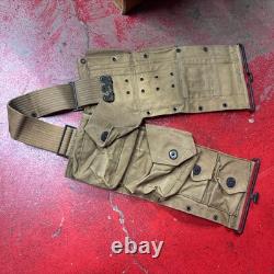WWI Original B. A. R. Belt Ammo Magazine BAR Gunners Dated 1918