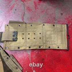 WWI Original B. A. R. Belt Ammo Magazine BAR Gunners Dated 1918