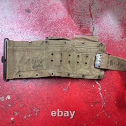 WWI Original B. A. R. Belt Ammo Magazine BAR Gunners Dated 1918