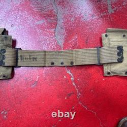 WWI Original B. A. R. Belt Ammo Magazine BAR Gunners Dated 1918