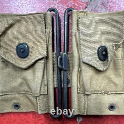 WWI Original B. A. R. Belt Ammo Magazine BAR Gunners Dated 1918