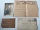 WWI Over 20 Letters, 1 Photo & USS Leviathon Troop Billet Card Nice Content
