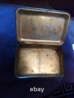 WWI PRINCESS MARY CHRISTMAS GIFT TIN 1914 With Contents