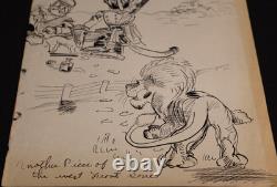 WWI Pen Art Illustration Drawing'Another Piece of The West Front' Peterson 1918