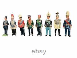 WWI Personality Figures 5 Tall Resin Cast. Eight (8) Figures