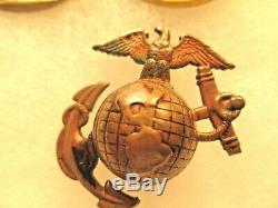 WWI/Post WWI USMC 4 Medal Group, Unusual GC Medal, with Victory & Expeditionary, NR