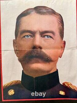 WWI Poster Lord Kitchener Says Enlist Today World War One Recruiting